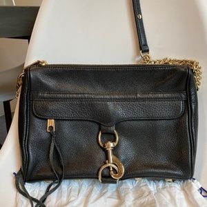 Rebecca Minkoff Full-size MAC Leather Shoulder Bag